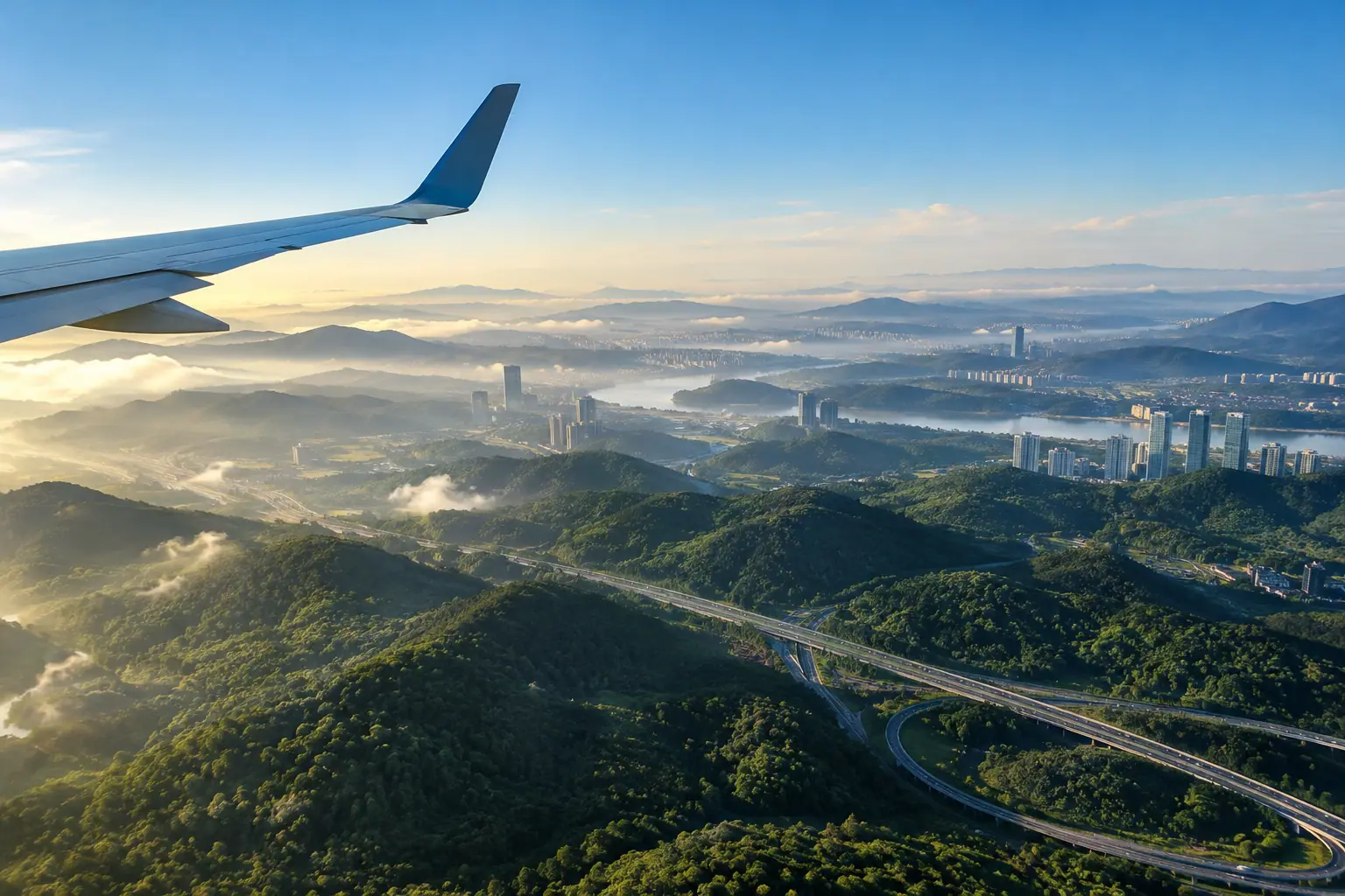 Atlanta from the air