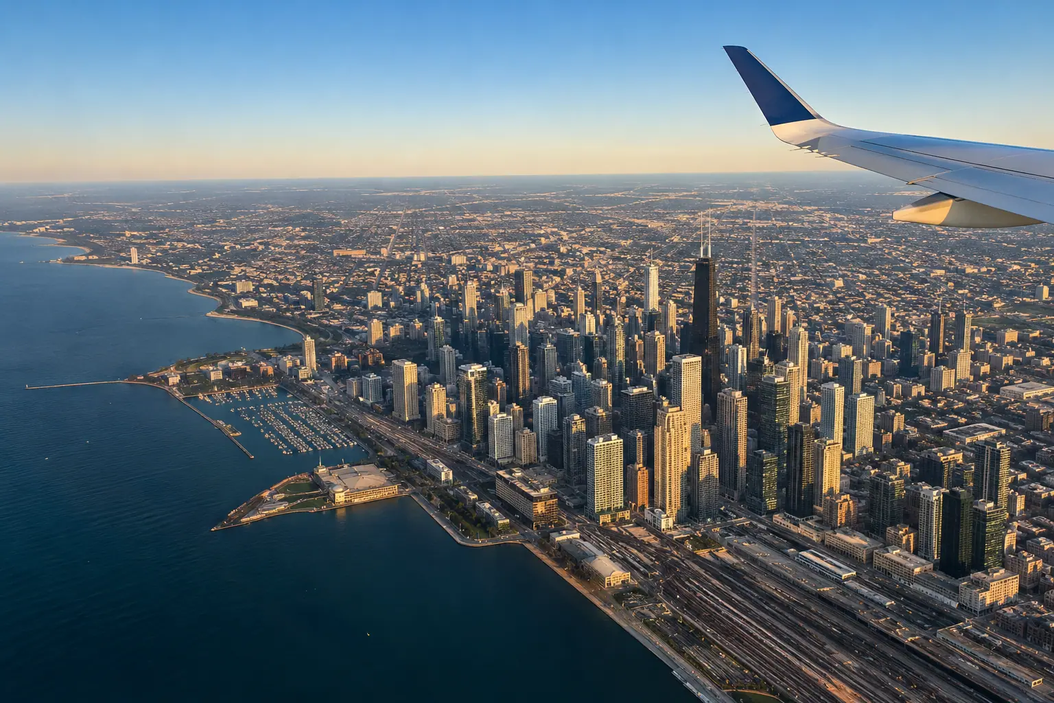 Chicago from the air