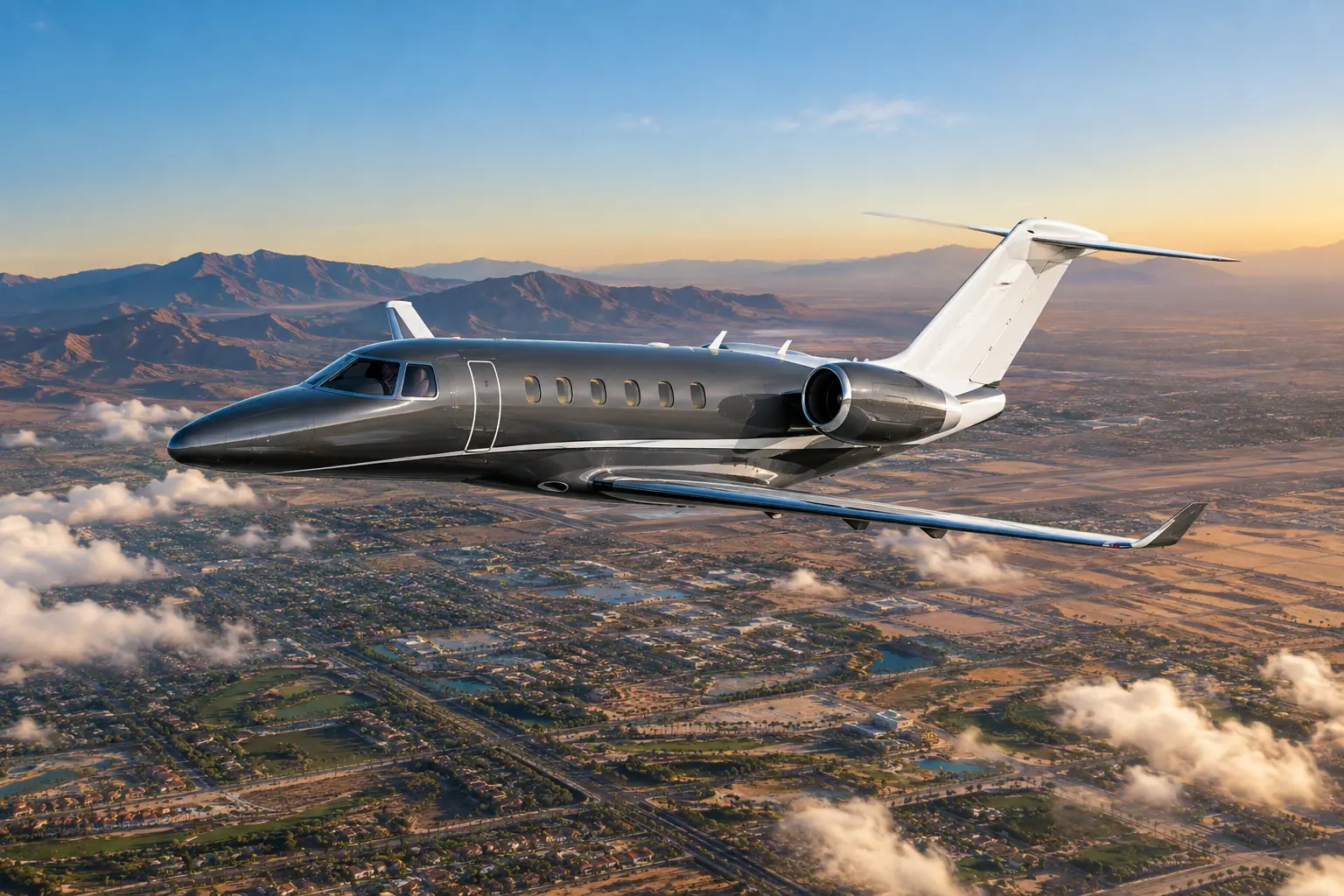 Private jet Phoenix to Seattle