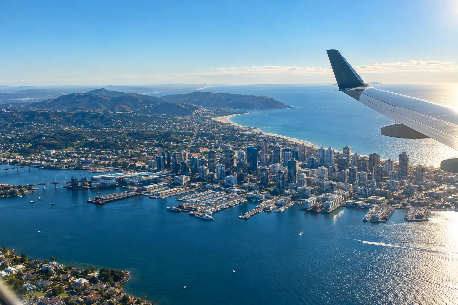 San Diego from the air