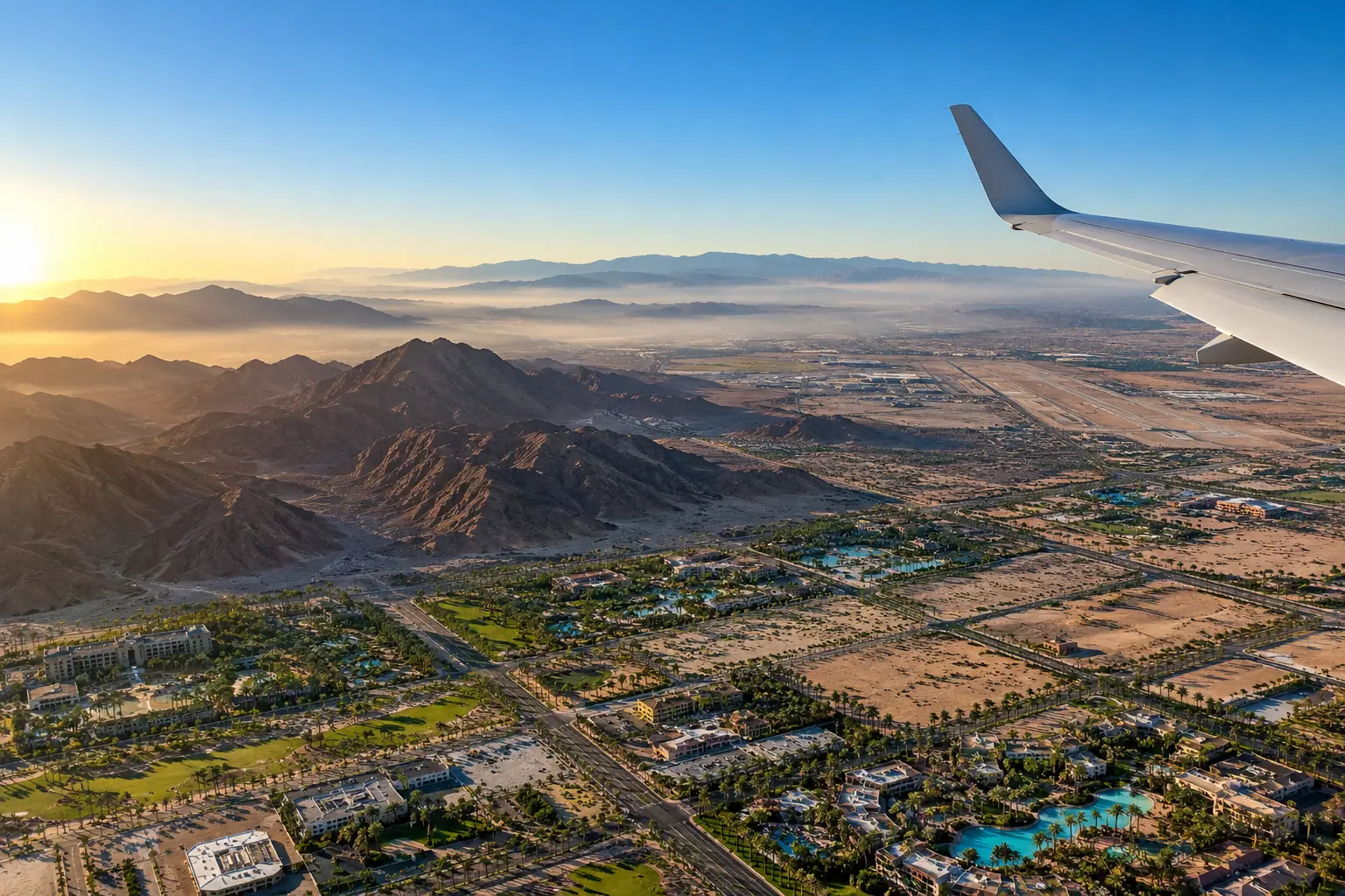 Phoenix from the air