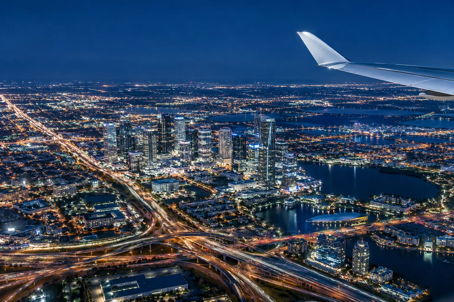 Dallas from the air