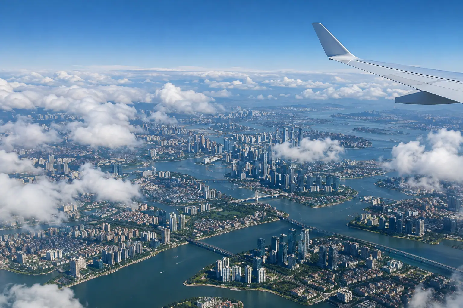 New York from the air