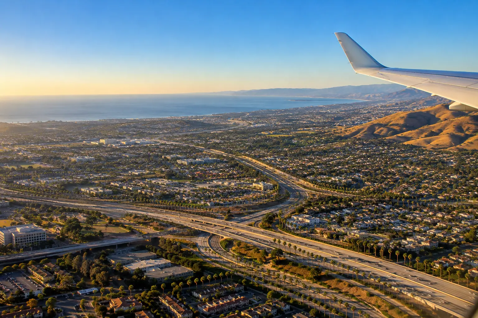 Los Angeles from the air