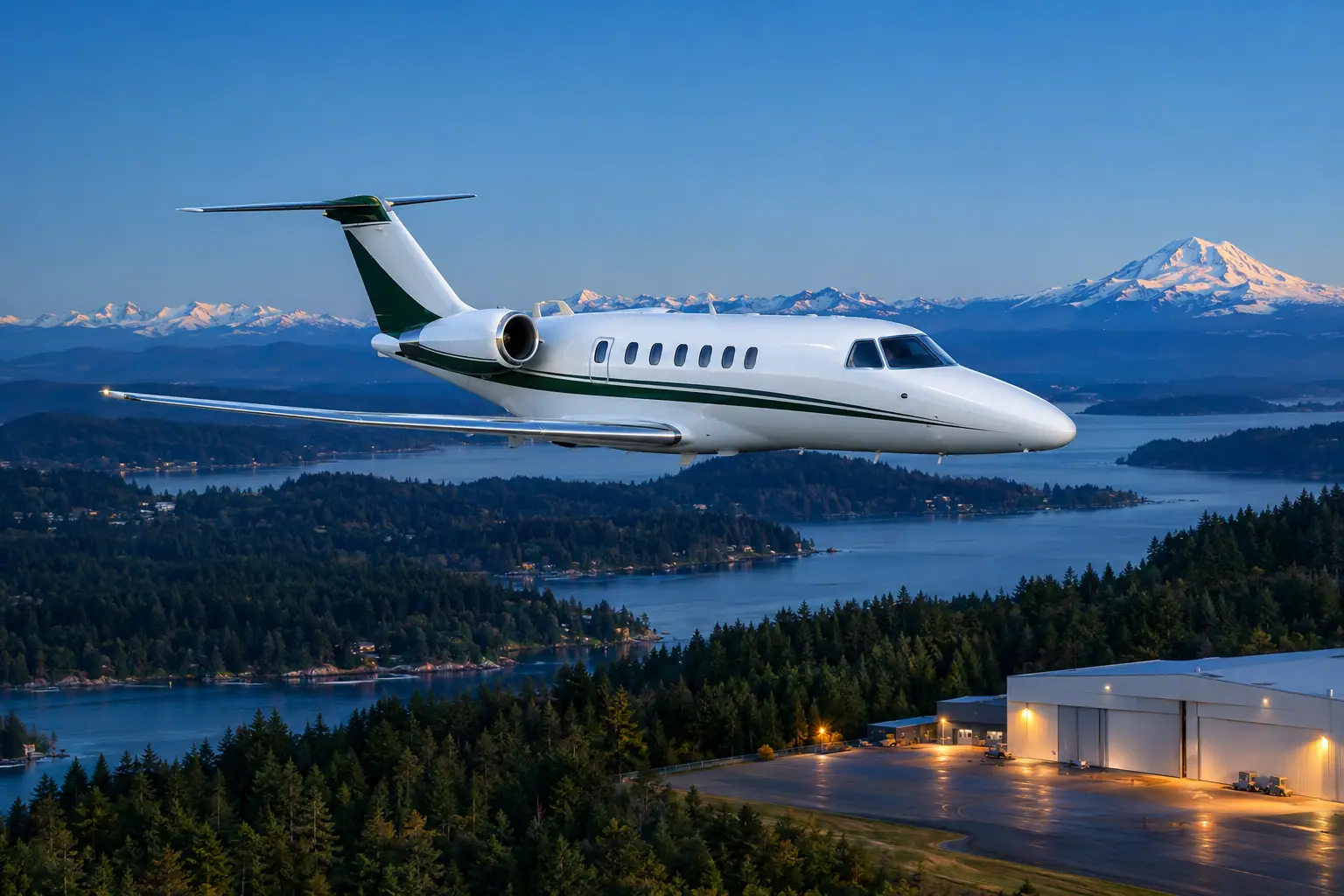 Ramp at Bremerton National Airport