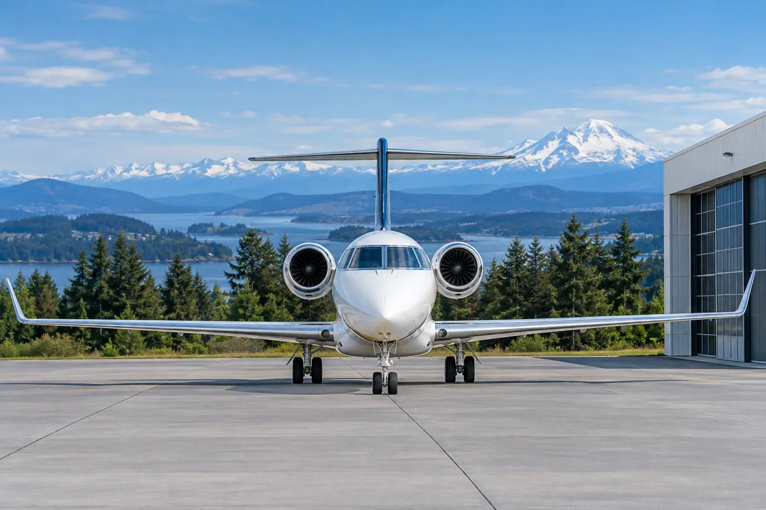 Ramp at Seattle Paine Field International Airport